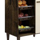 Fruteira 3 Cestos 2 Prateleiras 1 Porta Berlim Ypê/off White