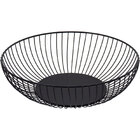 Fruteira 8x28x28cm Metal Preto