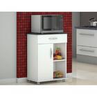 Fruteira Armário 1 Porta 1 Gaveta Cozinha Balcão C/ Rodinha