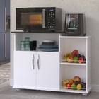 Fruteira Armário Micro-ondas Bebedouro Multiuso 2 Portas