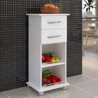 Fruteira Balcão 2 Gavetas Armário De Cozinha Bebedouro Gavete