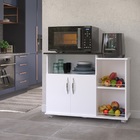 Fruteira Balcão Multiuso 2 Portas Cozinha Armazenamento