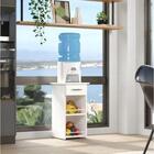 Fruteira Bancada Madeira Cozinha Branca Com 1 Gaveta