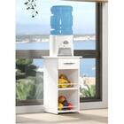 Fruteira Branca Cesto Organizador 1 Gaveta 2 Compartimentos