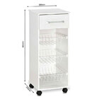 Fruteira C/ 1 Gaveta 13-santos Dumont - Branco