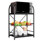 Fruteira C/ 2 Prateleiras Granito 1 Cesto Aço Carbono Isla Cr