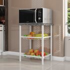 Fruteira C/ Tampo Granito 2 Cestos Aço Carbono Carol Branco