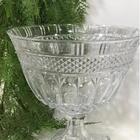 Fruteira Centro De Mesa Cristal Com Pé 26cm Brandon - Lyor
