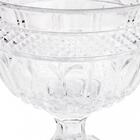 Fruteira Centro De Mesa Cristal Com Pé 26cm Brandon - Lyor
