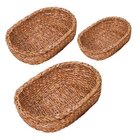 Fruteira Cesta Oval De Seagrass M