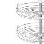 Fruteira Cesto Giratório Ellite Para Armário Cozinha 35cm Com