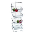 Fruteira Com 4 Cestos Cromada Kenya