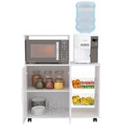 Fruteira Com Balcão Para Microondas Branco Lituânia