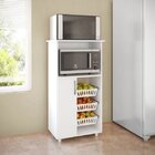 Fruteira Com Nicho 1 Porta 3 Cestos 0260