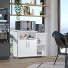 Fruteira Cozinha 2 Portas Base Micro-ondas Utensílios Branco