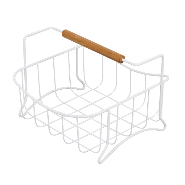 Fruteira de Aço Branca Eco design Arthi