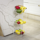 Fruteira de chão Aço Branca Eco design Arthi