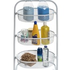 Fruteira De Chão Em Aço Resistente Com Rodinhas Multiuso Carr