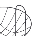 Fruteira de Chão Metal Preto Black Arthi