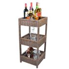 Fruteira De Chão Moderna Argila 3 Andares Fibra Sint.