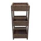 Fruteira De Chão Moderna Argila 3 Andares Fibra Sint.