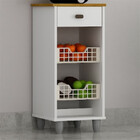 Fruteira De Chão Zaya Multiuso Flex 1 Gaveta Mobilihouse