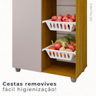 Fruteira De Cozinha Multiuso 1 Porta Lia