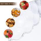 Fruteira De Cristal Luxo Modelo Montreal Versátil Para Mesa