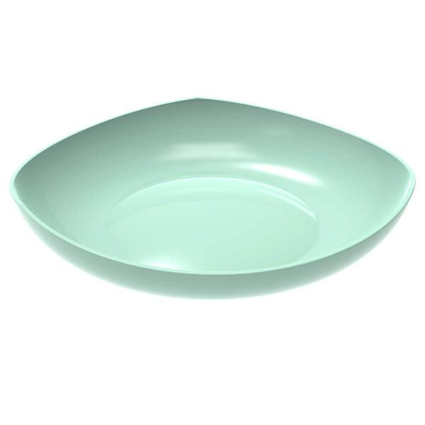 Fruteira De Mesa 3,5l Trio Crippa Bancada Verde Menta Porta F