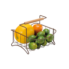 Fruteira de Mesa Aço Marrom Arthi