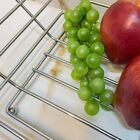 Fruteira De Mesa Bancada Quadrada Aço Cromado Duler