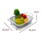 Fruteira De Mesa Com Cesta Em Plástico - Stolf