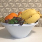 Fruteira De Mesa Em Aluminio - Branca