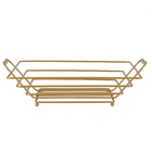 Fruteira de Mesa Metal Dourado Dandy Delinia