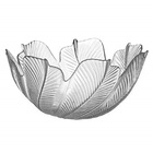 Fruteira De Mesa Modelo Folha - Vidro