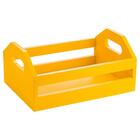 Fruteira Decorativa Amarelo 33x23x15cm Modelo Girassol