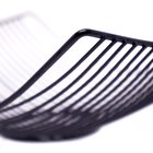 Fruteira Decorativa De Metal Preto 9 5x27x24 - Indo Decorar