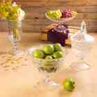 Fruteira Em Cristal Com Pé Lyor Brandon 26cm