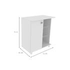 Fruteira Ezio 1 Pt Branca