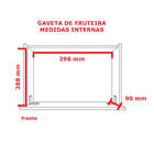 Fruteira Master 1332 Ilan Branca