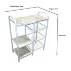 Fruteira Multiuso Com Pedra 65x32 Moura