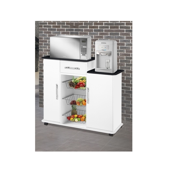 Fruteira Orquídea Branca Marmorizada – Passe Bem Móveis