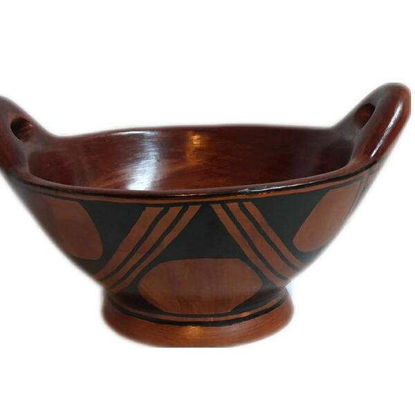 Fruteira P Pitsa Ata-otaipo De Cerâmica Waura 30cm