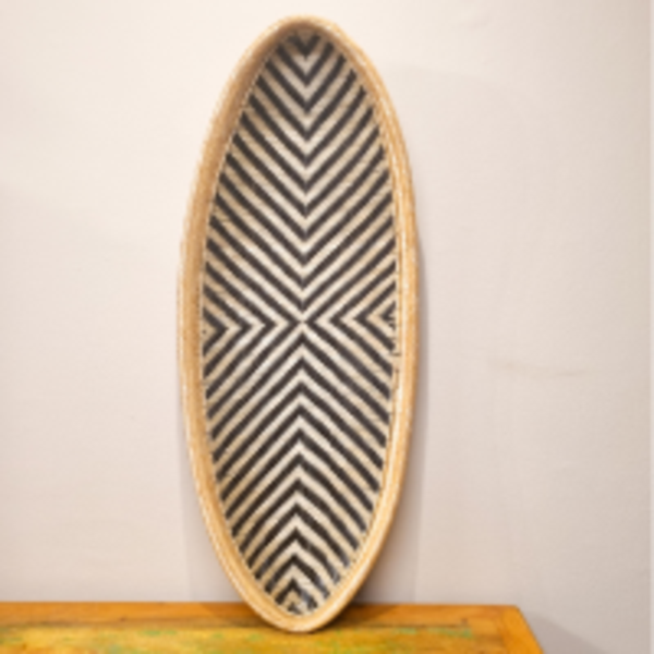 Fruteira Palha G 86cm Baniwa Mod Canoa - Mod. 1