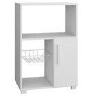 Fruteira Para Cozinha 01 Porta Aida B03 Branco - Lyam Decor