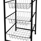Fruteira Plus 3 Cestos Em Aço