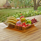 Fruteira Quadrada 36x36 Cm Em 100% Inox Modelo Tree