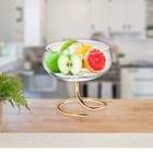 Fruteira Rondelli Ouro 24k - 24cm