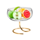 Fruteira Rondelli Ouro 24k - 24cm