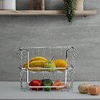 Fruteira Tipo Cesto Organizador Empilhável Aramado - Schmitt